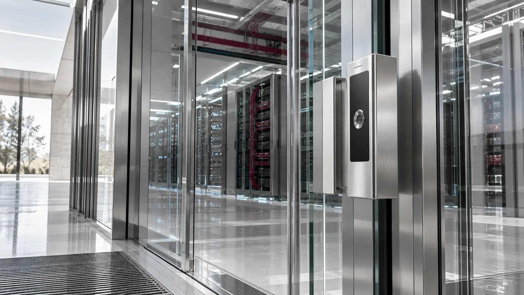 Control de acceso a un centro de datos — imagen conceptual